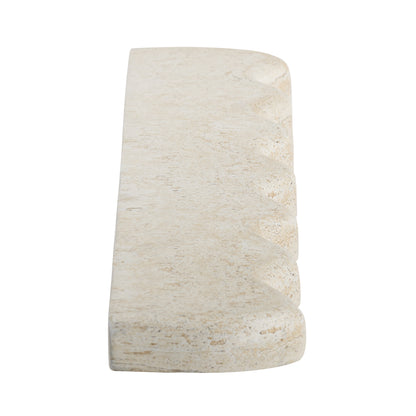 Swirl Wall Shelf 48''- Travertine