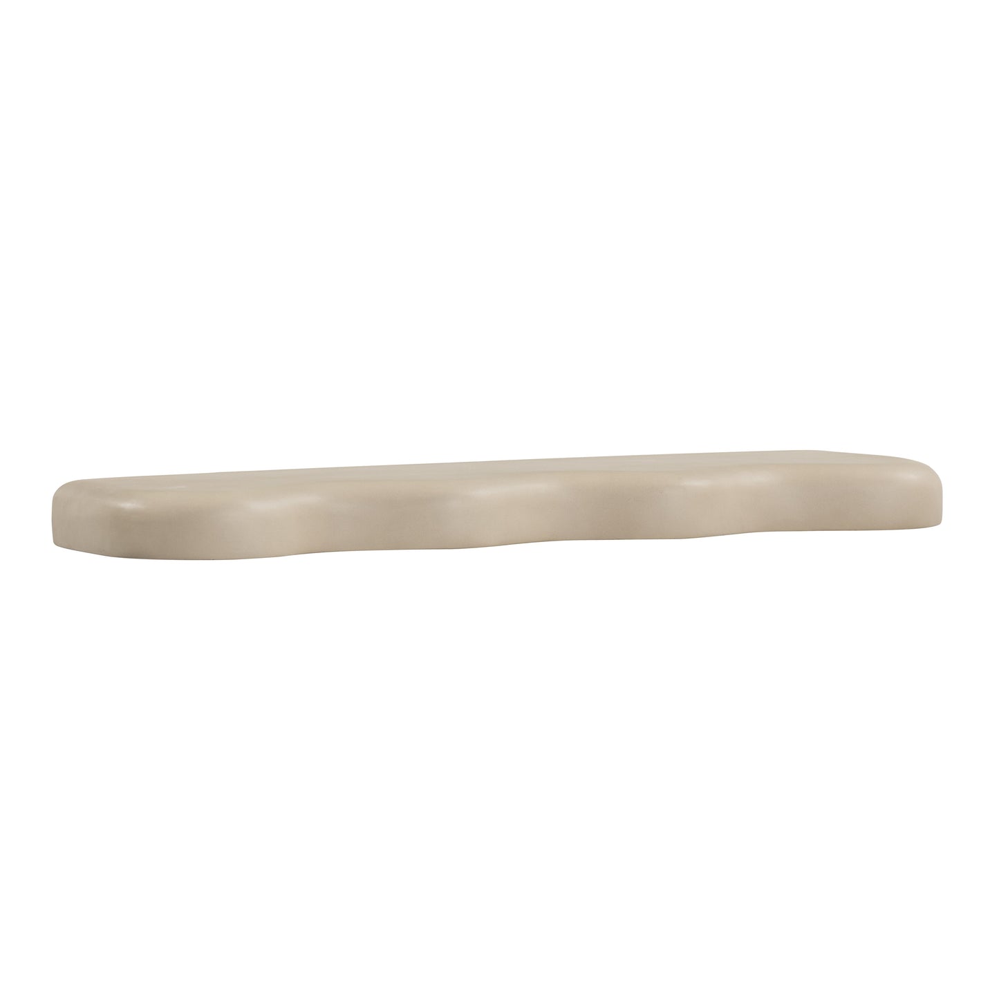 Swirl Wall Shelf 24''- Off White