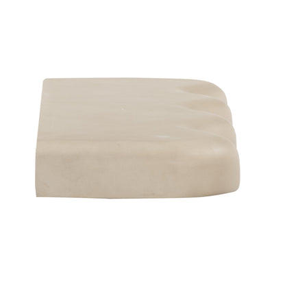 Swirl Wall Shelf 24''- Off White