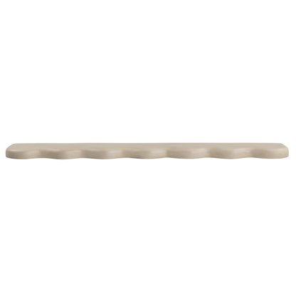 Swirl Wall Shelf 48''- Off White