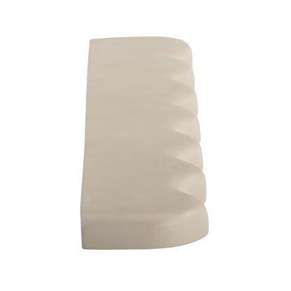 Swirl Wall Shelf 48''- Off White