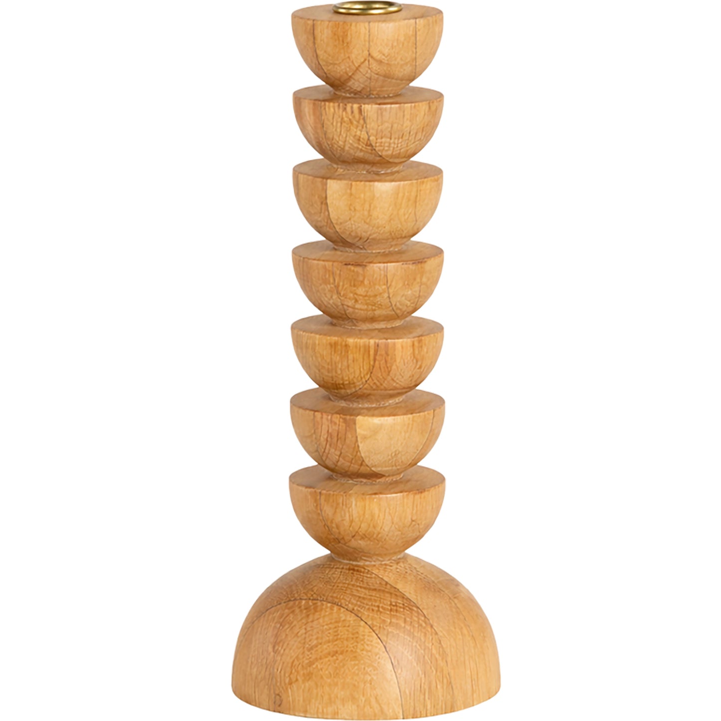 Cupola Candle Holder Large - Oak
