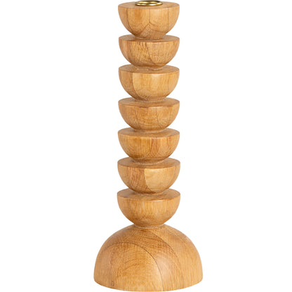 Cupola Candle Holder Large - Oak