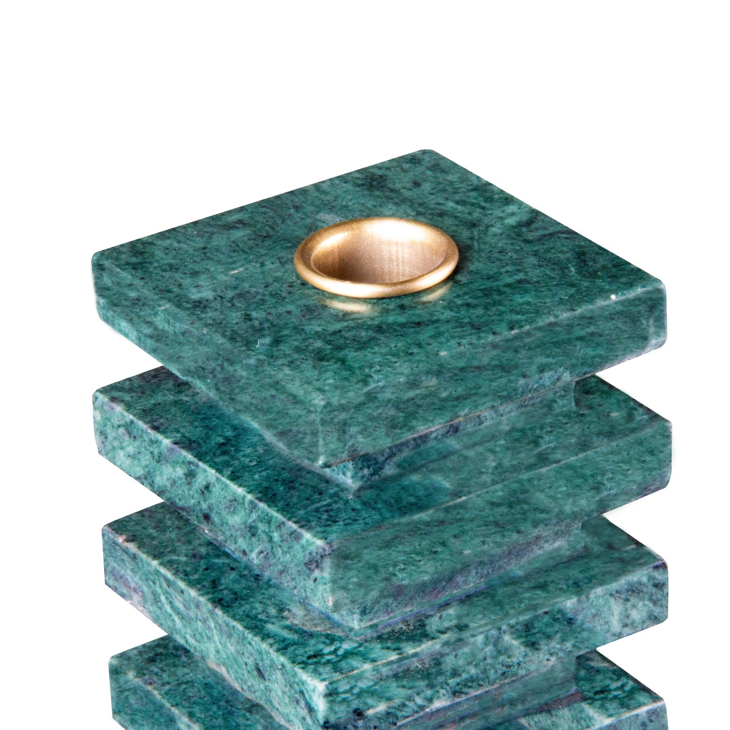 Lenny Candle Holder - Udaipur Green