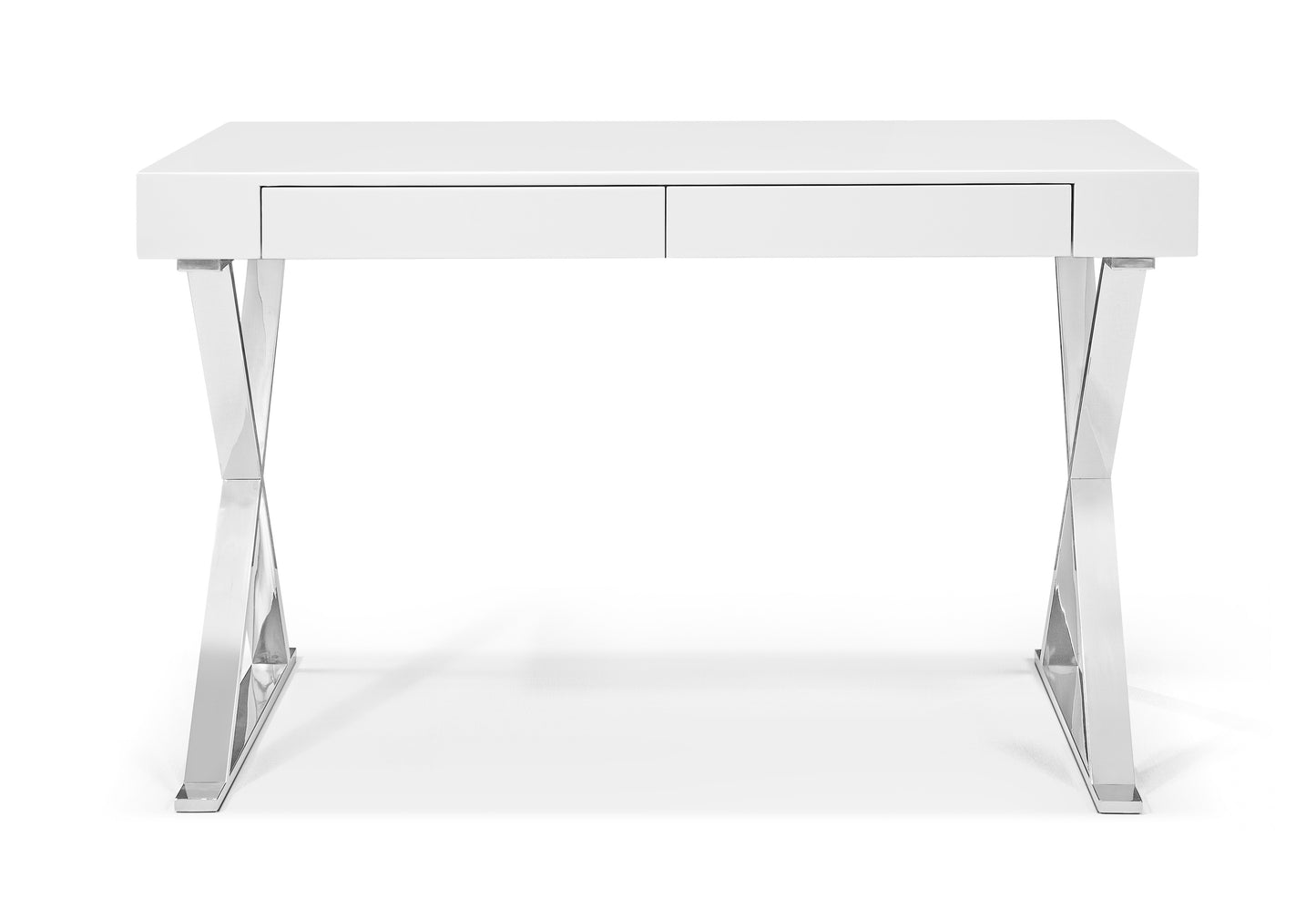 Elm Large Desk - White