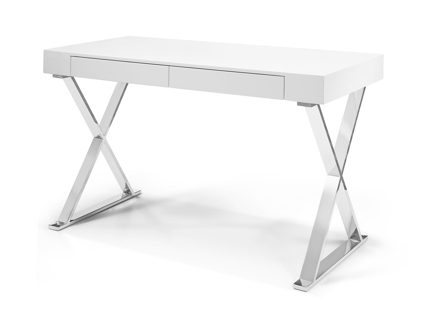 Elm Large Desk - White