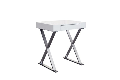 Elm Small Desk - White