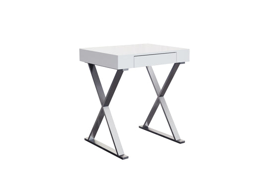 Elm Small Desk - White