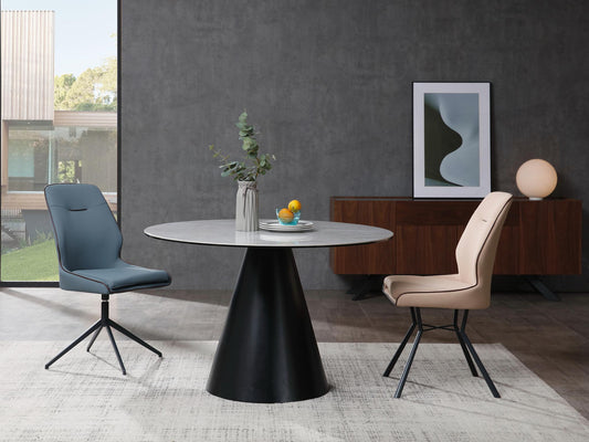 Sun Dining Table - Black/Grey