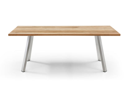 Rhea Outdoor Dining Table - Walnut