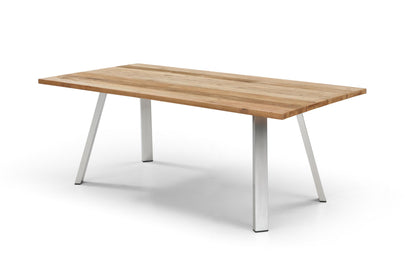 Rhea Outdoor Dining Table - Walnut