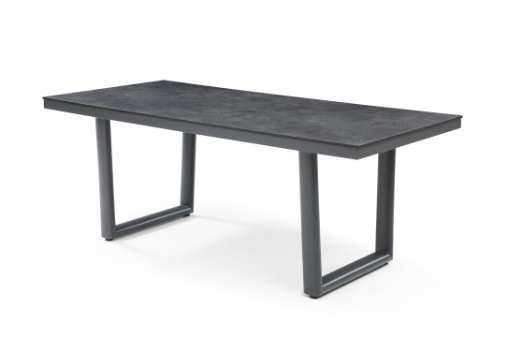 Doris Outdoor Dining Table - Dark Grey