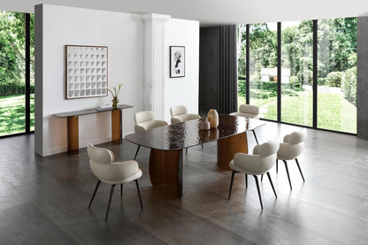 Rivelle Dining Table - Bronze