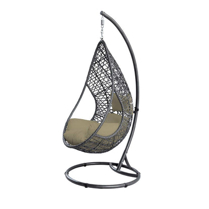Bravo Outdoor Egg Chair - Grey/White