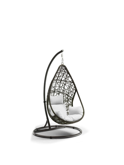 Bravo Outdoor Egg Chair - Grey/White