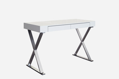 Elm Large Desk - White
