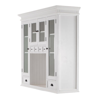 Glass Door Dining Hutch Unit