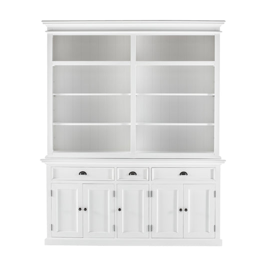 Hutch Bookcase 5 Doors 3 Drawers