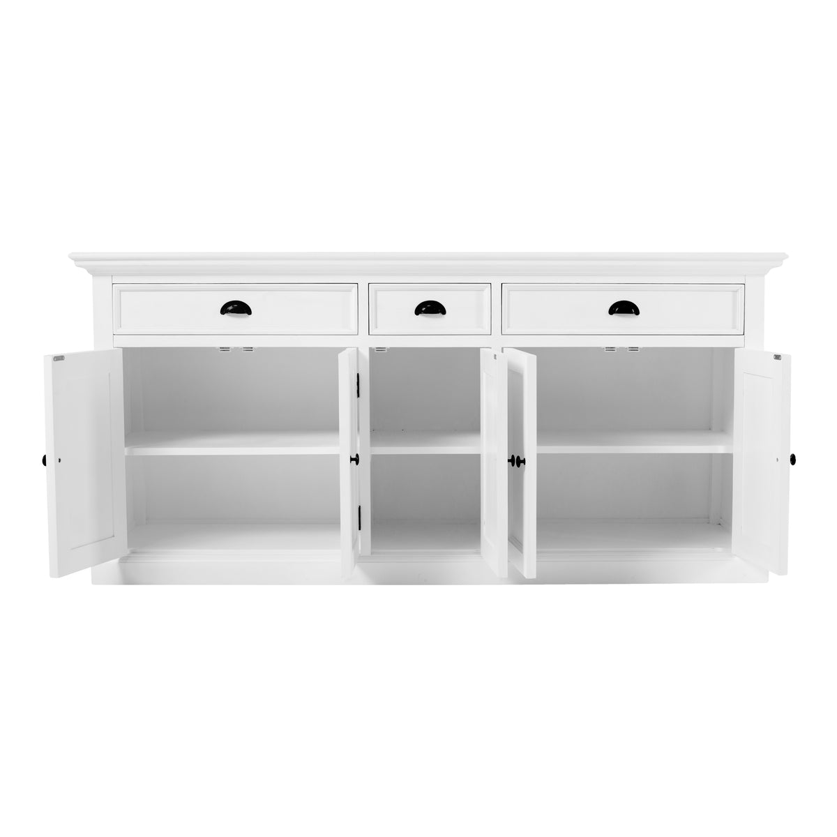 Hutch Bookcase 5 Doors 3 Drawers