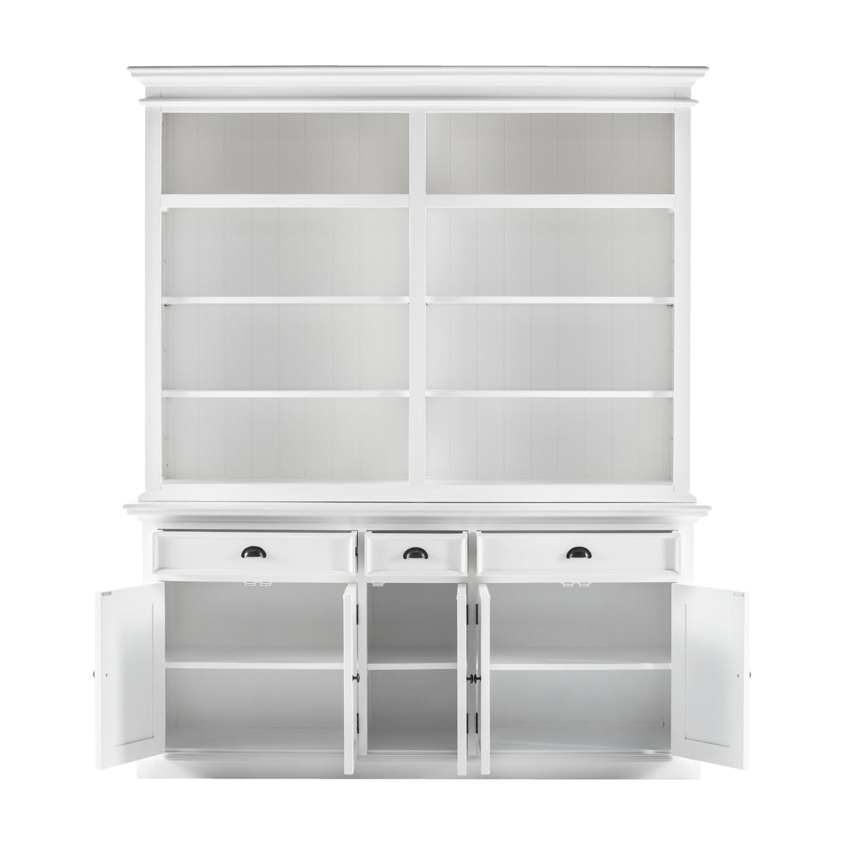 Hutch Bookcase 5 Doors 3 Drawers