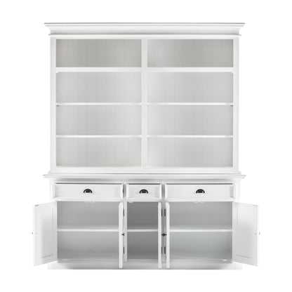 Hutch Bookcase 5 Doors 3 Drawers