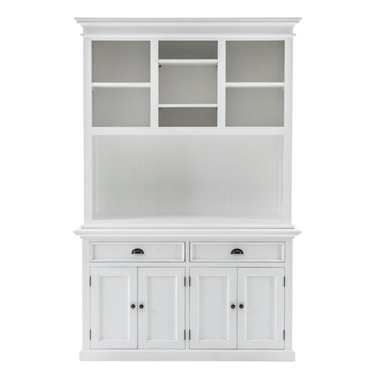 Buffet Hutch Unit with 2 Adjustable Shelves