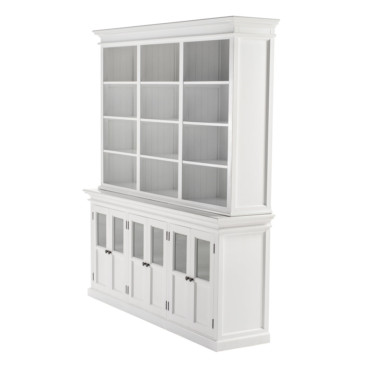 Hutch Unit with 6 Glass Doors