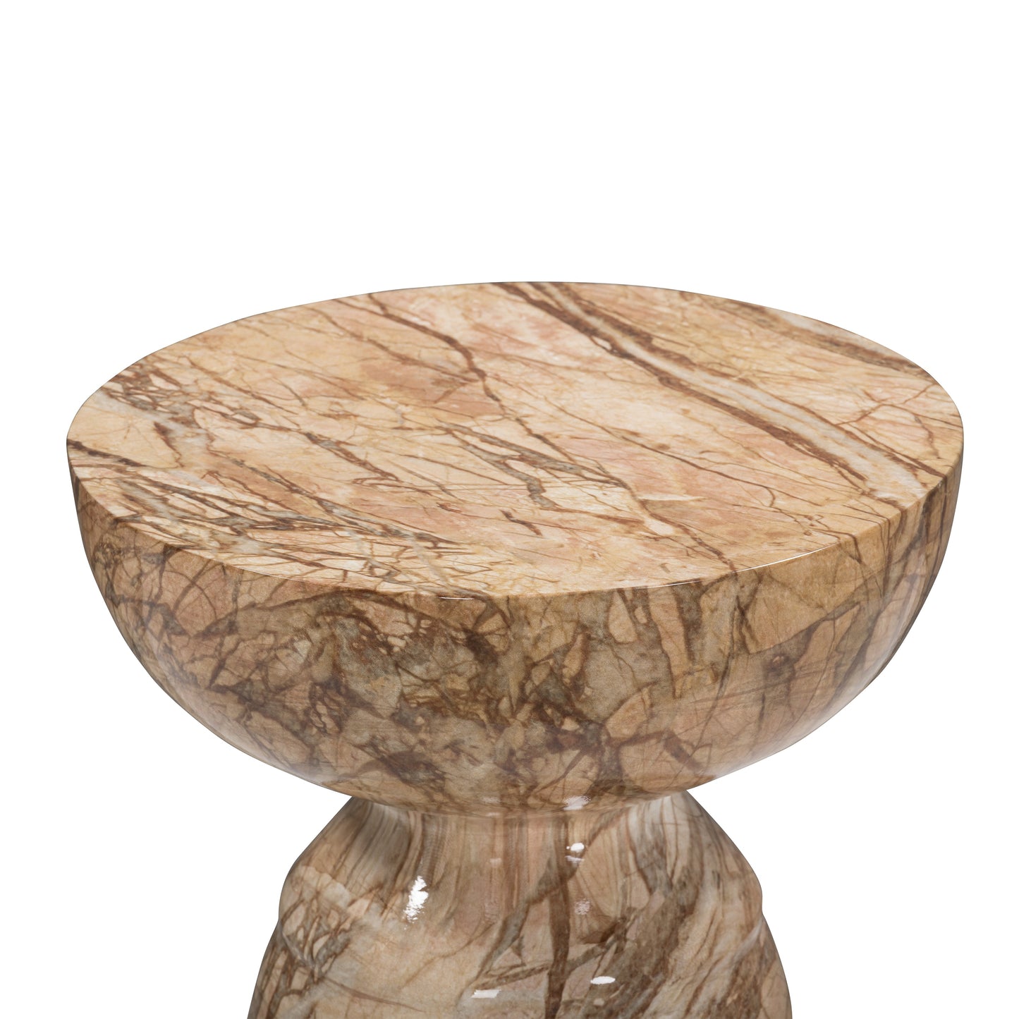 Echo End Table- Sunset Marble