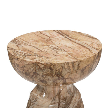 Echo End Table- Sunset Marble