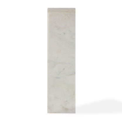 Delta Side Tables - White Banswara - Medium