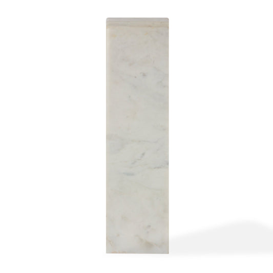 Delta Side Tables - White Banswara - Medium