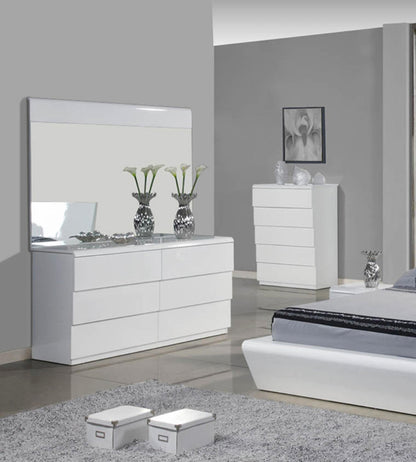 Nelly Mirror - White