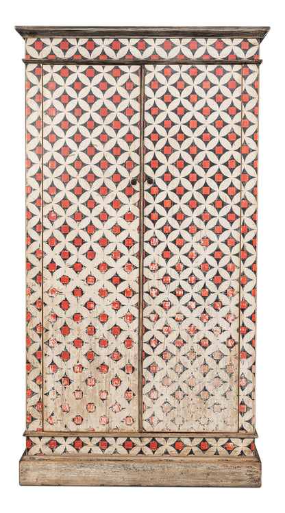 Marrakesh Red Painted Cabinet