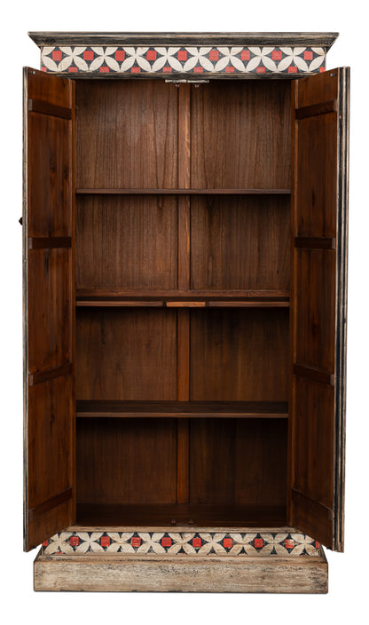 Marrakesh Red Painted Cabinet