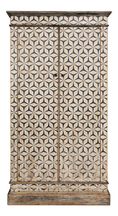 Marrakesh Black Painted Cabinet
