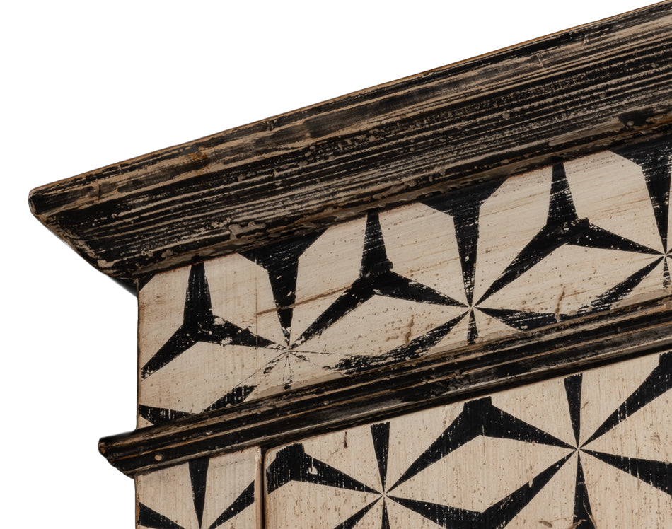 Marrakesh Black Painted Cabinet