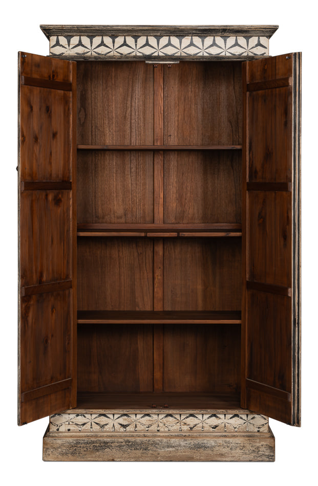 Marrakesh Black Painted Cabinet