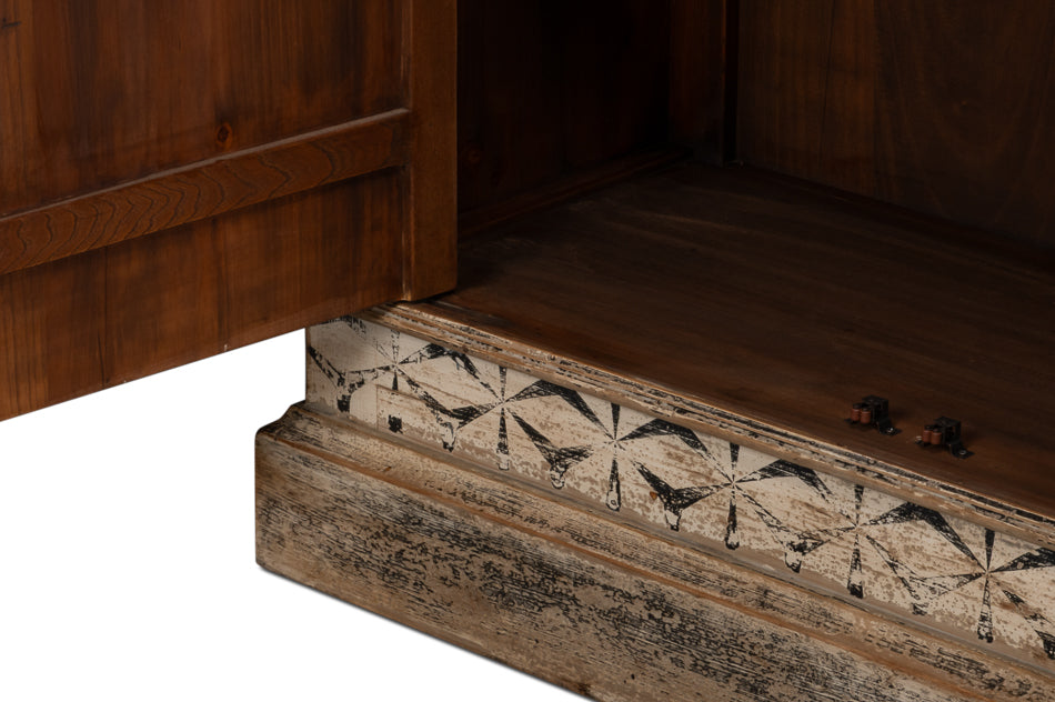 Marrakesh Black Painted Cabinet