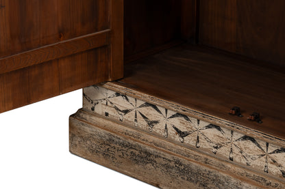 Marrakesh Black Painted Cabinet