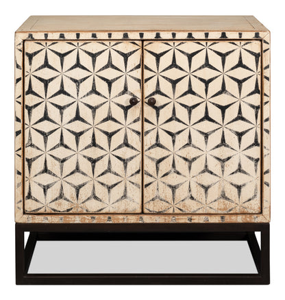 Marrakesh Black Painted Sideboard