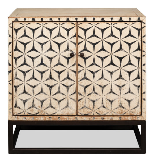 Marrakesh Black Painted Sideboard