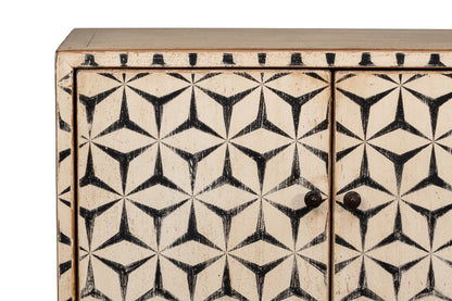 Marrakesh Black Painted Sideboard