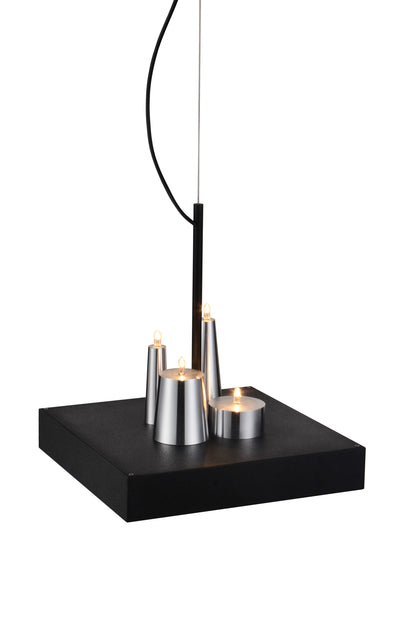 Cesar Pendant Lamp - Black Stainless Steel
