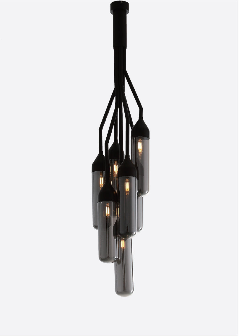 Darsie Modern Pendant Lamp - Matte Black