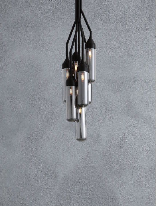 Darsie Modern Pendant Lamp - Matte Black