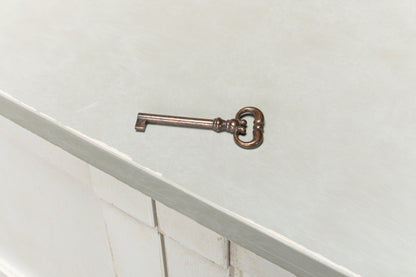 Luciana Wood Doors Buffet - White/Grey