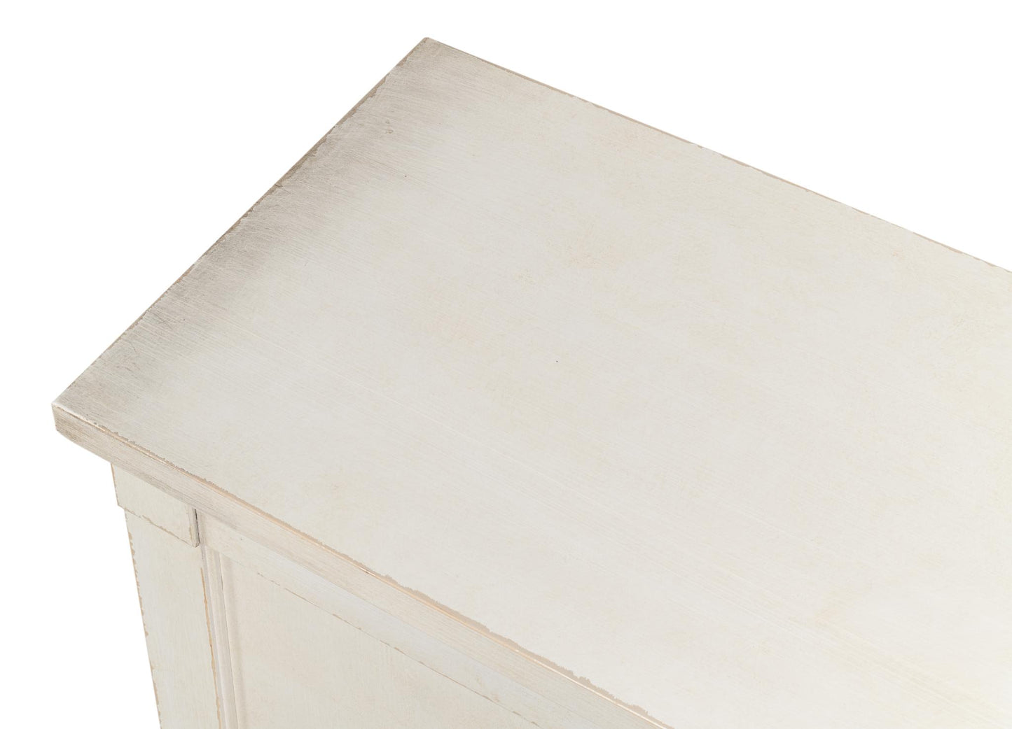 Lionisio Buffet 75" Stucco White - Wood Doors