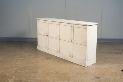 Lionisio Buffet 75" Stucco White - Wood Doors