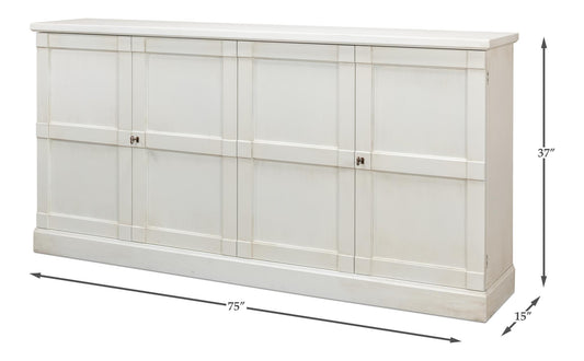 Lionisio Buffet 7500 Cortina White Wood Doors