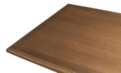 Lionisio Trestle Table, Driftwood Finish